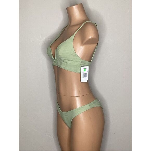 New. L*SPACE light green bikini. Small. Retails $214 - Picture 5 of 8